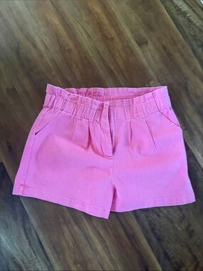 Skies Are Blue Pink Elastic-Waist Girls' Shorts